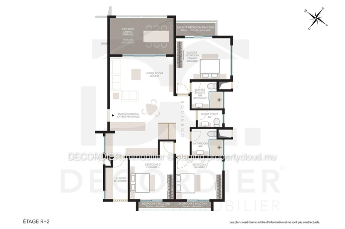 Magnifique Penthouse à vendre -  Grand Gaube