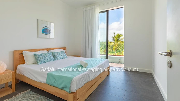 Penthouse in Palmar by the sea with panoramic views, swimming pool and private beach