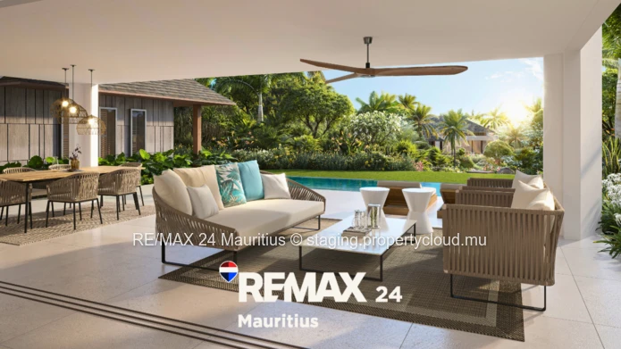 Elegant 4-bedroom Lagoon Villas from USD 1.8 M, with private pool, terraces & balcony.