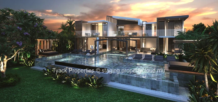 Villa de Prestige à Cap Malheureux – 4 Suites, Piscine & Accès Baie Privée
