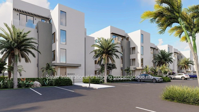 Luxurious Penthouse in Trou aux Biches with Communal Pool & Modern Amenities! 