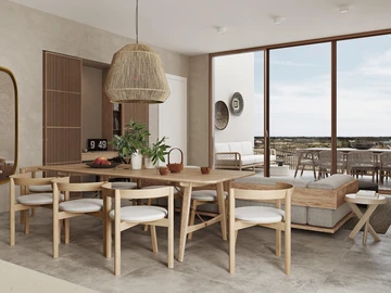 Penthouse de 3 Chambres
