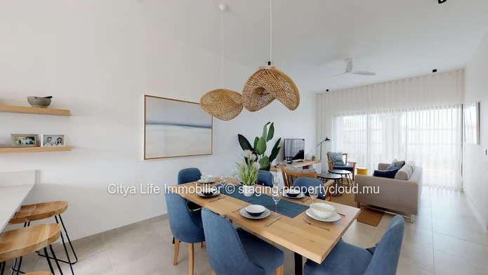 Vente appartement REZ+2 à Peréybère, 172m², 3 chambres, piscine commune, proche commodités, meublé, prix MUR.