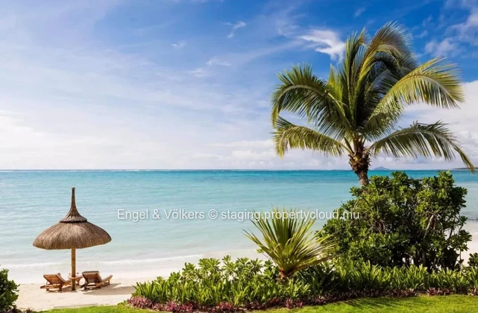Unparalleled Luxury Living: Beachfront Villa Oasis in Mauritius