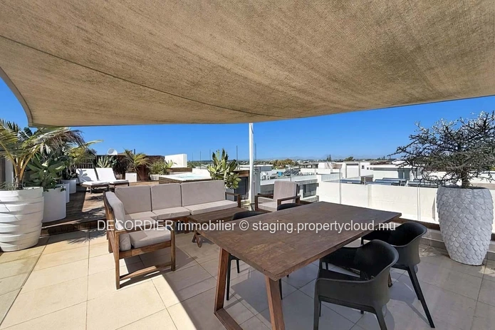 Penthouse vue lagon avec piscine privée