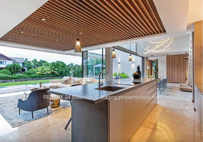High-End Luxury Villa In Mauritius' Only Residential Marina