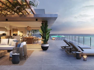 Penthouse de 3 Chambres