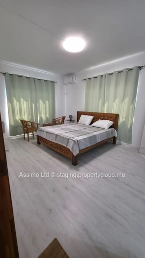 Furnished villa for rent in Grand Gaube of 210m². Rs 90,000. 