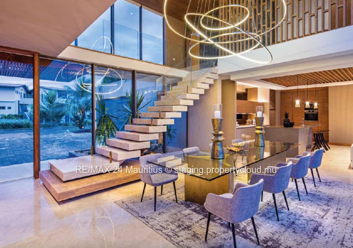 High-End Luxury Villa In Mauritius' Only Residential Marina