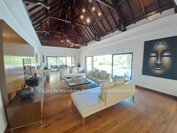 Luxurious IRS Villa in Bel Ombre with Private Pool and Office - 344m² Living Area - Price €
