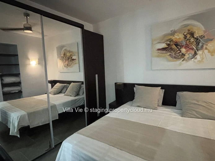Grand Baie - Agréable appartement de 2 chambres dans une résidence hotelière