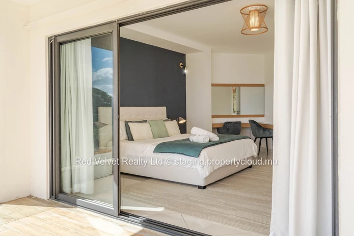 Penthouse en front de mer avec vue sur l'océan – 3 chambres – Flic en Flac