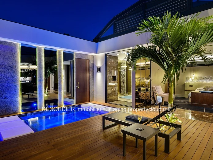 A vendre villa - Grand Baie dans un concept de prestige inégalé et exclusif d'hôtellerie de luxe.