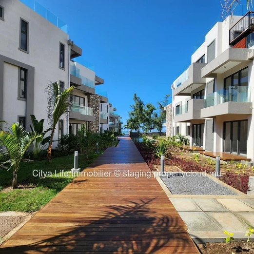 Stunning Beachfront Apartment in Poste Lafayette