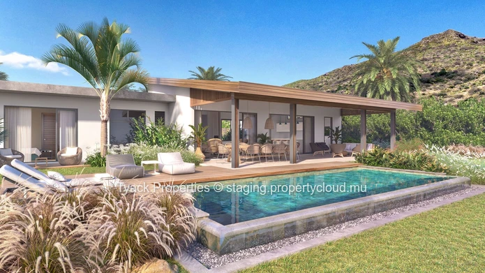 Villa de Luxe avec Piscine & Vue Montagne – Tamarin, Île Maurice