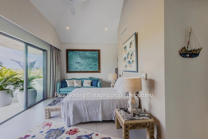 Exceptional Fairway Villa with Golf and Mountain Views for Sale | Mont Choisy Golf & Beach Estate, Grand Baie