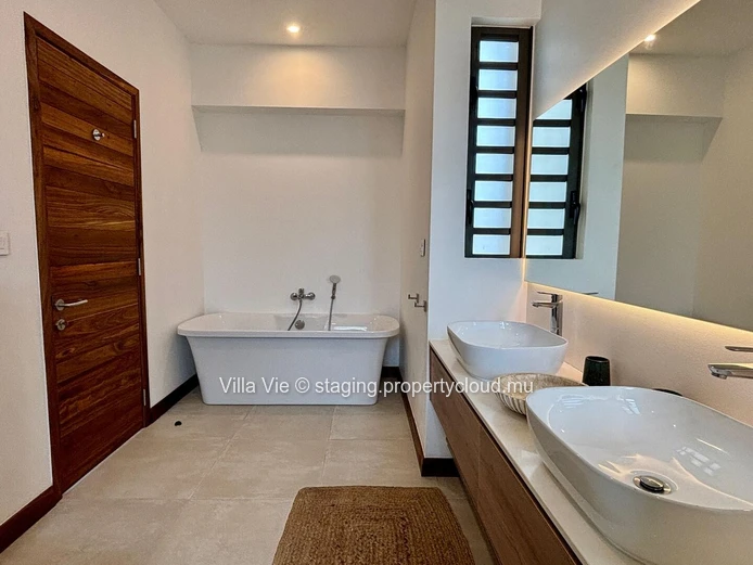 Chemin 20 pieds - Villa contemporaine de 3 chambres avec piscine