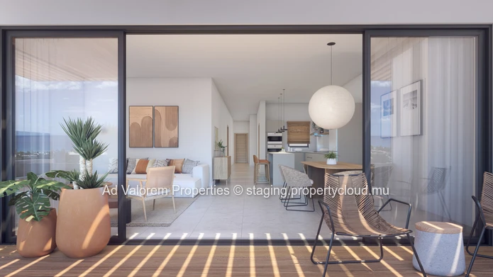 Appartement à Tamarin déjà en construction !