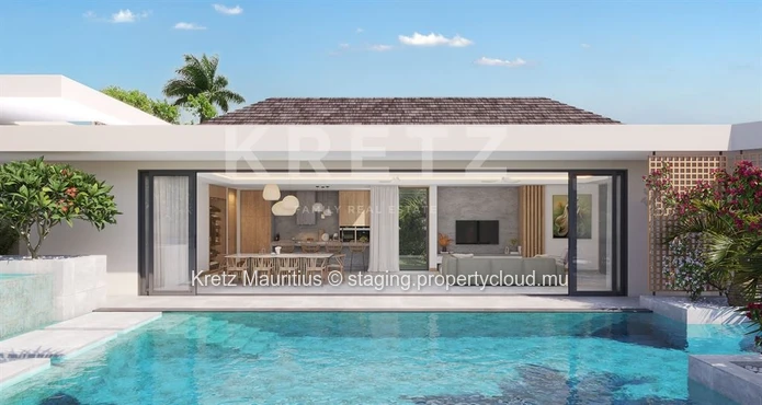 Villa d'exception au cœur du prestigieux Domaine Héritage à Bel Ombre