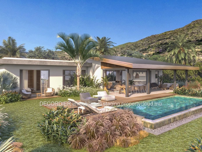Villa contemporaine située dans une résidence sécurisée, accessible aux étrangers