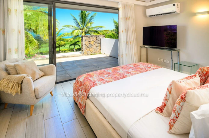 Haute Rive - Magnifique villa de 4 chambres avec vue mer
