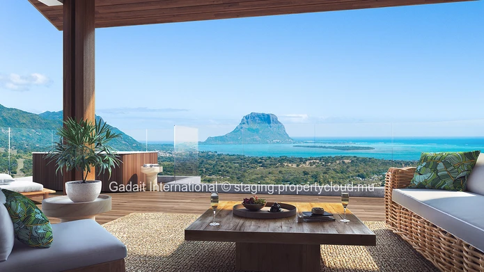 Investissez dans un Magnifique Penthouse avec vue Morne dans l'Ouest de l'Ile Maurice