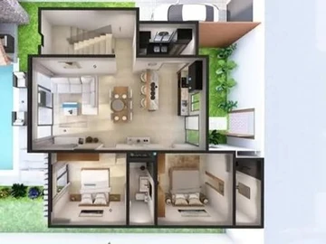 Villa de 3 Chambres