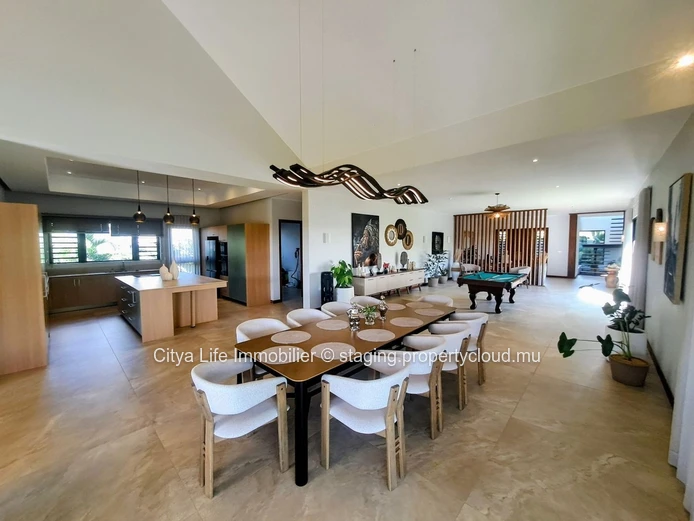 Stunning Furnished House with Private Pool for Rent at Mont Choisy