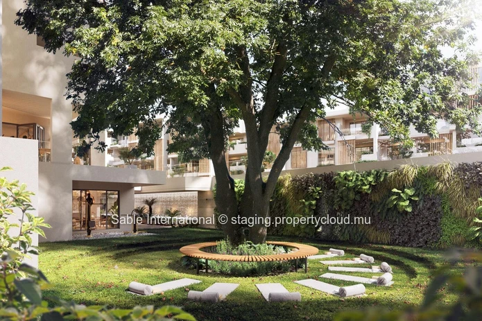 Appartement R+2 à vendre à Bain Boeuf, 35m², piscine commune, garage, jardin, proche écoles et plage.
