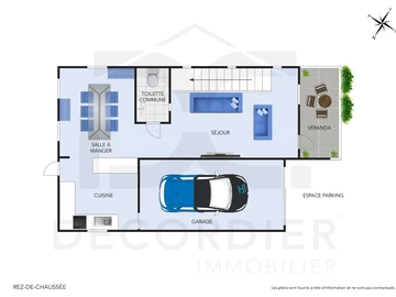 Maison de 3 Chambres