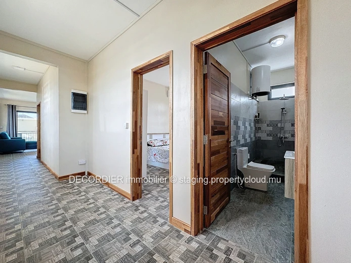 Apartment located on the 2nd floor at 5 minutes walk from the beach