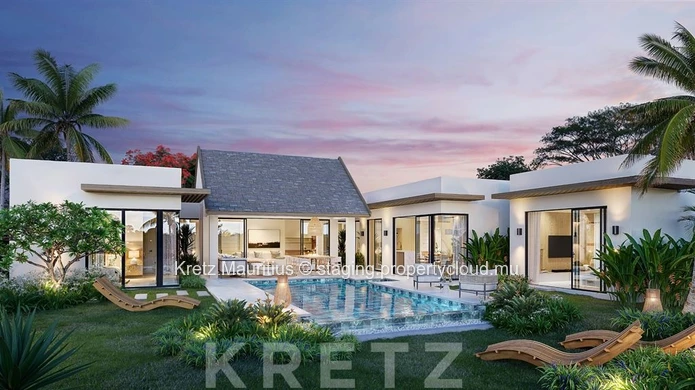Contemporary villa – the art of tropical living