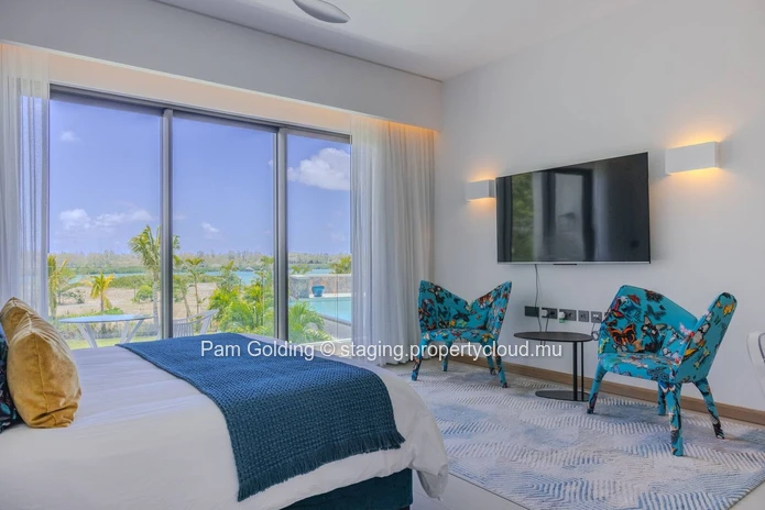 Luxury 4 Bedroom Sea View Villa at Anahita Golf Estate, Mauritius
