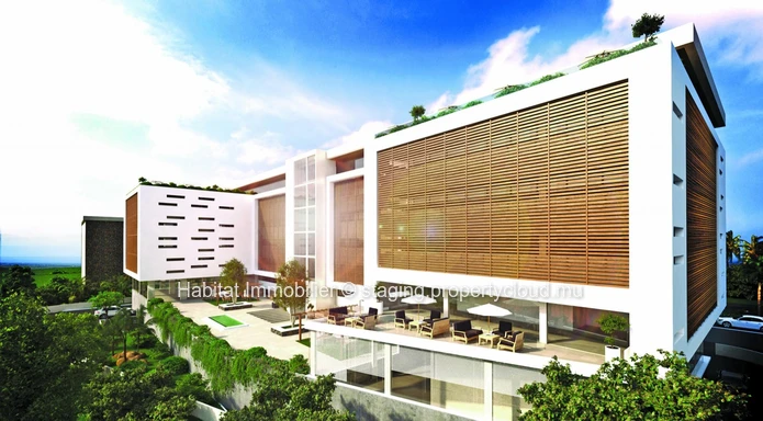 TO RENT - Unfurnished office of 84.2 m2 strategically located at the entrance of Grand Bay 