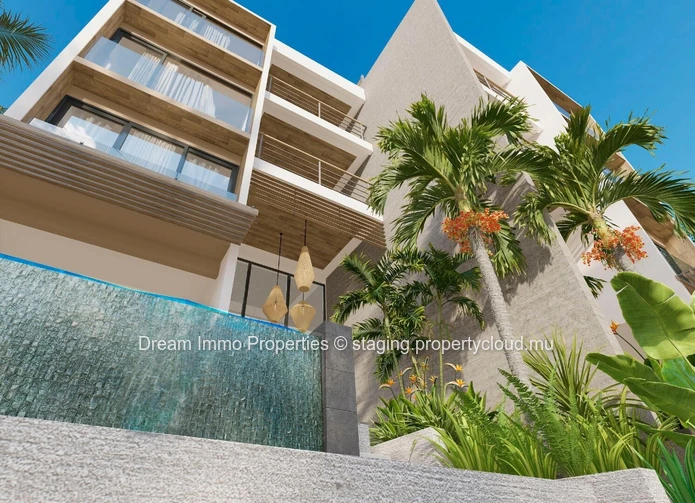 Vue Mer Imprenable ! Appartements 2 Chambres Avec Piscine Privee A Pereybere - Ile Maurice