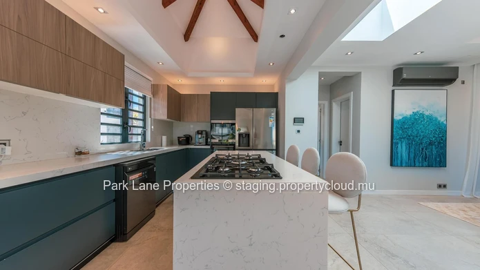 Elegant 4-Bedroom Villa with Heated Pool, Gym, and Office