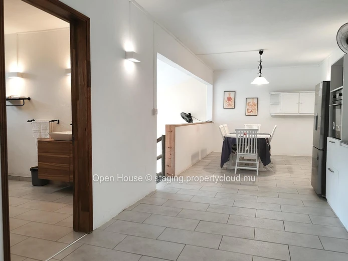 "Modern Furnished Apartment with Pool in Rivière Noire - Black River Area - Only Rs 70,000"