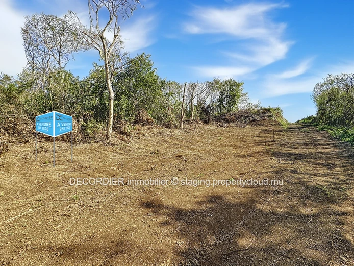 À Vendre La Salette Grand Baie Terrain Constructible