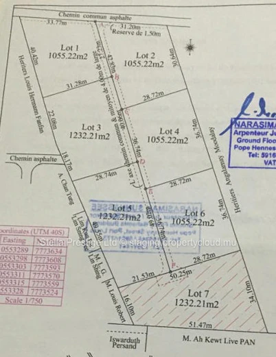 Terrain commercial de premier choix à vendre dans la région de Riche Terre - Propriété en pleine propriété de 7,917m²...