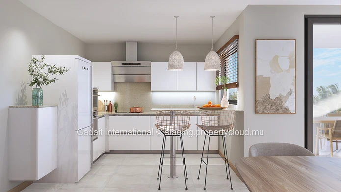 Coconut Grove-A1 : Appartements de 3 chambres sur la côte nord de l'île Maurice