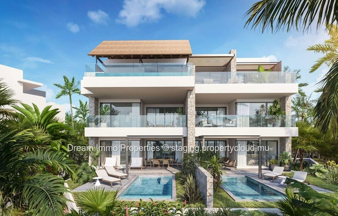 80M From The Sea! Furnished Apartments Near The Sea & Access To A 5* Hotel – Mauritius