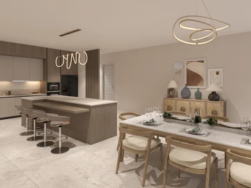 Appartement de 3 Chambres