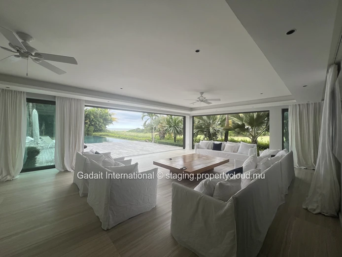 Villa de prestige Solaia à Anahita – Vue mer, golf & prestations haut de gamme