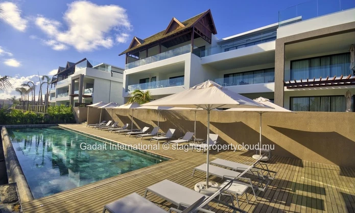 Apartment with 3 bedrooms, private garden and spacious terrace in Grand Gaube, Mauritius