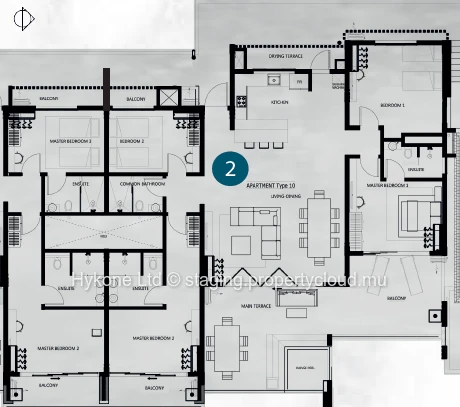New Apartment (R+3) For Sale In Péreybère