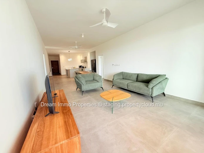 Spacieux Appartement Neuf De 3 Ch Meublé Avec Vue Mer A Tamarin - Ile Maurice