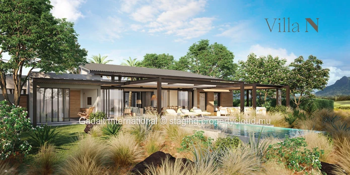 Harmonie-N-42 - eco-friendly villa on 2725m², golf access - Black River
