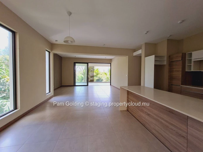 Appartement PDS à vendre à Grand Baie, 197m², 2 chambres, piscine privée, climatisé, vue sur mer et montagne, sécurit... (Mandat exclusif)