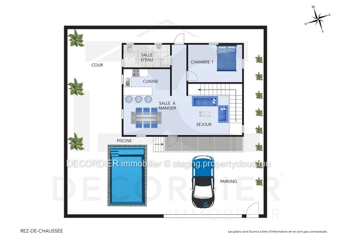 Furnished house for sale