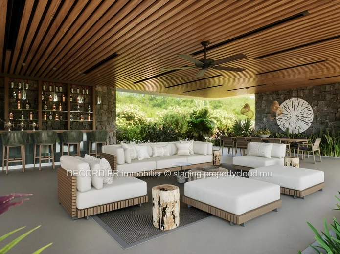 Luxurious villa of very high standing located on the Mont Choisy golf course.